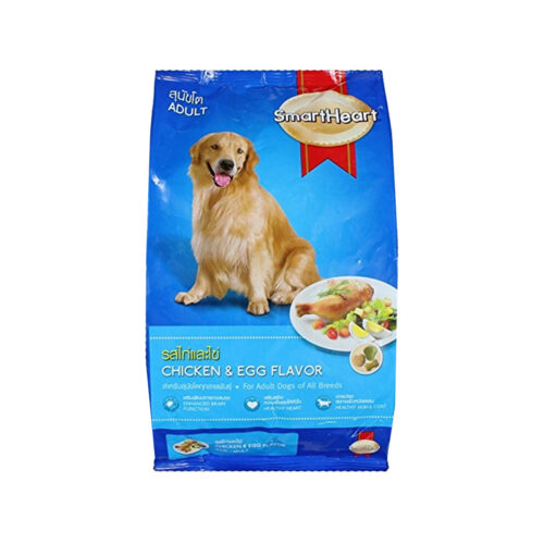 SmartHeart Adult Dog Food Chicken And Egg 500gm