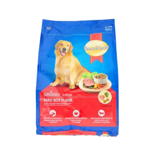 SmartHeart Adult Dog Food Roasted Beef 500gm