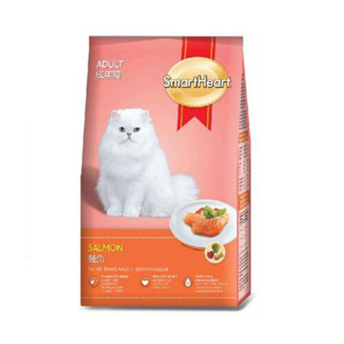 SmartHeart Cat Food Salmon 480gm
